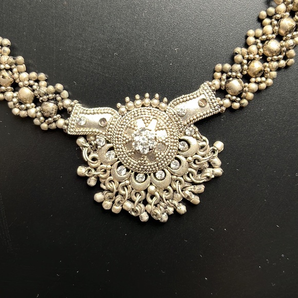 🗝 Oxidized silver-colour jewelry set - Picture 6 of 6